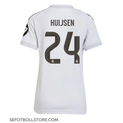 Real Madrid Dean Huijsen #24 Replika Hemmatröja Dam 2025-26 Kortärmad Real Madrid Dean Huijsen #24 Replika Hemmatröja Dam 2025-26 Kortärmad